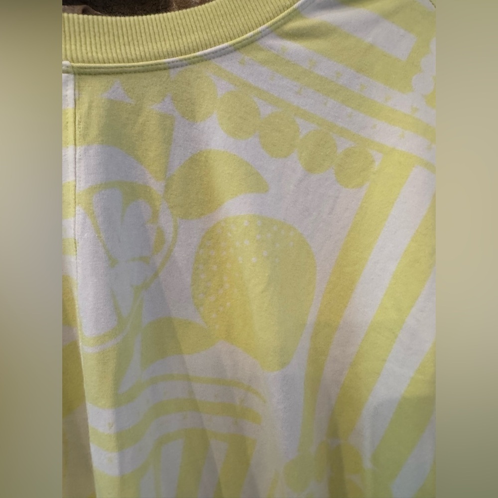 NWT FP Movement Printed Hot Shot Tee Romper - Lemon zest print - Picture 7 of 7